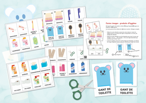 Pildikaardid - hügieenitabed