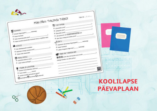 Koolilapse päevaplaan