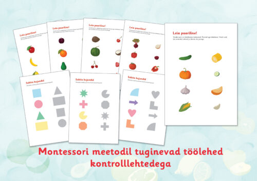 Leia paariline / sobita kujundid