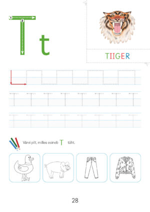 “Kellel on...? Mul on...!” + boonus “Tähestikuvihik”
