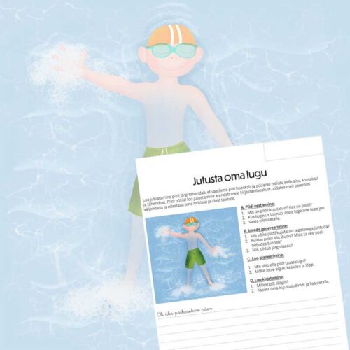 Loovkirjutamine - "Ujumas"