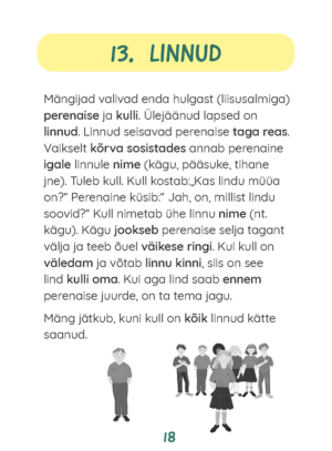 13 ajatut mängu